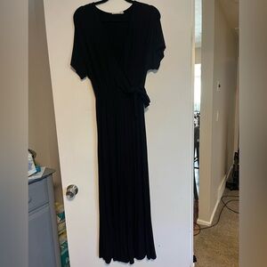 Black flowy jumpsuit